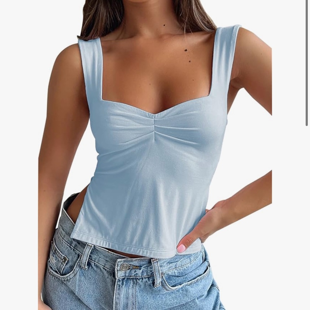 Light Blue Women's Top